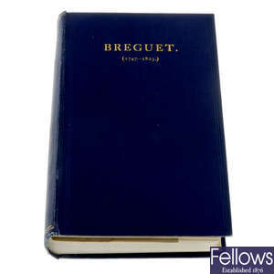 A book on Breguet 1747 - 1823 by Salomons.