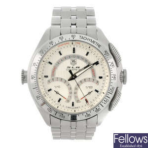 TAG HEUER - a gentleman's stainless steel Mercedes Benz SLR chronograph bracelet watch.