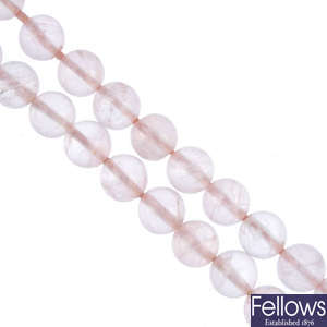 Twenty-three bead strands