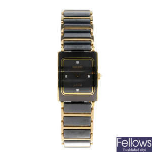 RADO – a lady’s bi-material Jubile bracelet watch.