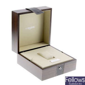 LONGINES - a complete watch box. 