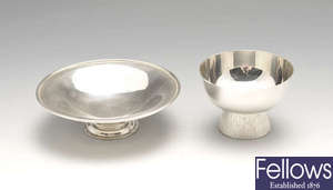 A small selection of silver items.