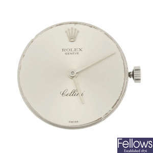 ROLEX - a signed manual wind calibre 1600 with dial.