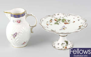 A suite of Coalport 'Strawberry' pattern tableware.